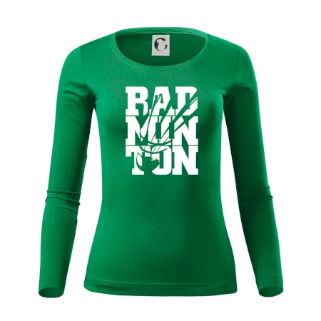Badminton nápis