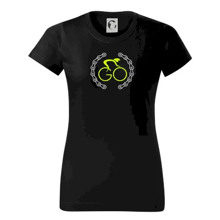 GO cyklista (fluo potisk)