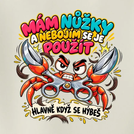 Mám nůžky a nebojím se je použít