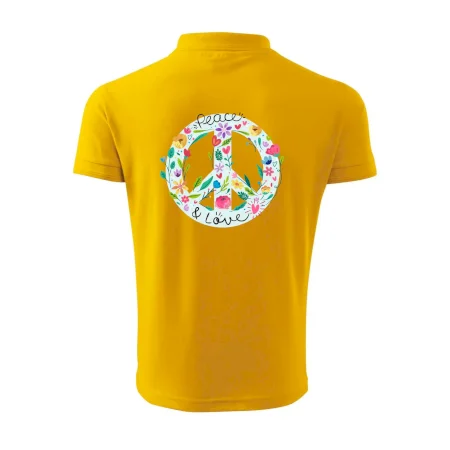 Peace and love symbol