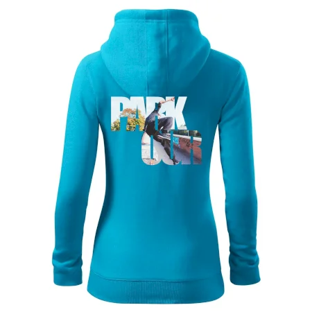 Parkour nápis ve městě