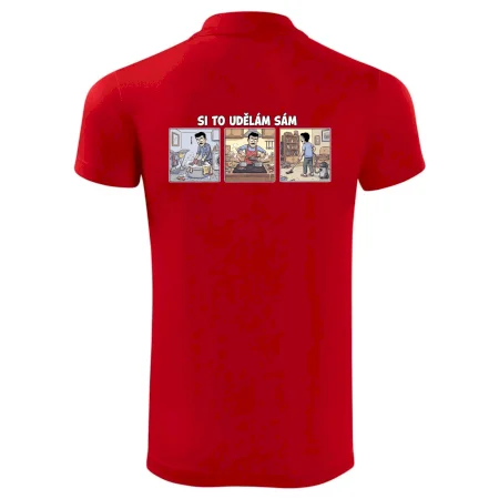 Si to udělám sám - muž s knírkem