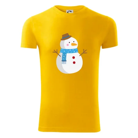 Sněhulák se šálou