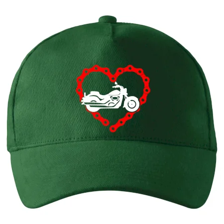 Moto srdce řetěz - chopper