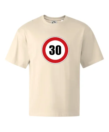 Dopravní značka - omezení rychlosti 30