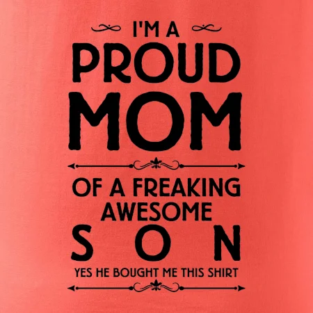 Proud mom SON