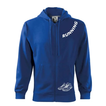 Running nápis šikmo