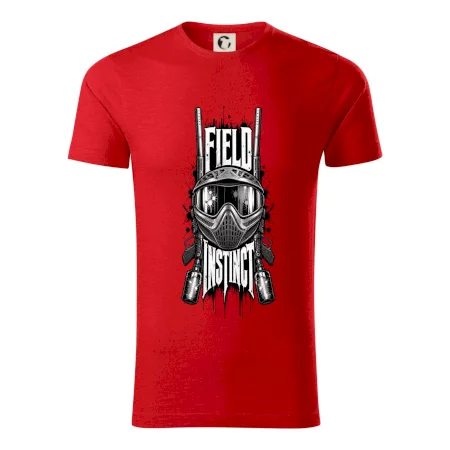 Černobílá maska field instinct paintball