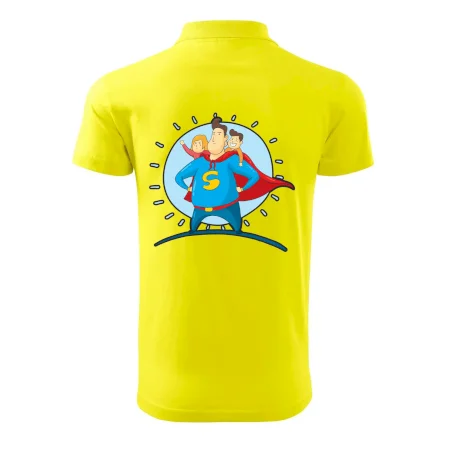 Táta superman - holka a kluk