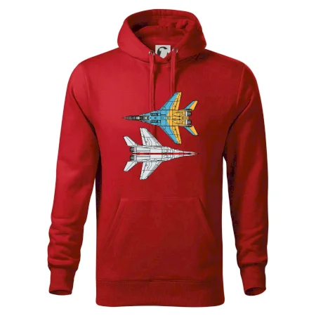 Mig 29 Fulcrum ze spoda a ze zhora