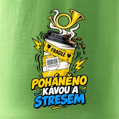 Poháněno kávou a stresem