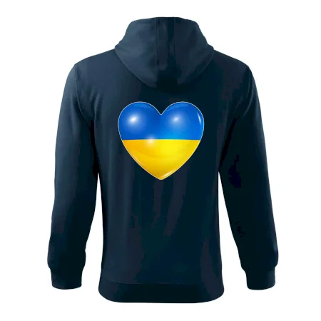 Ukrajina srdce vlajka