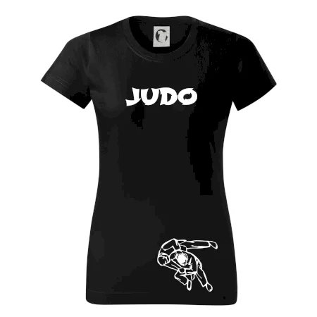 Judo nápis + postavy