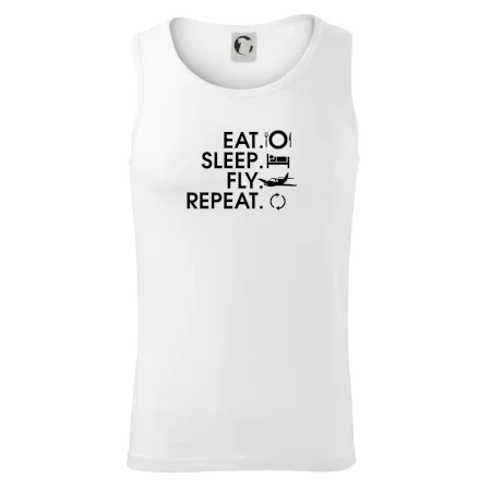 Eat sleep fly repeat