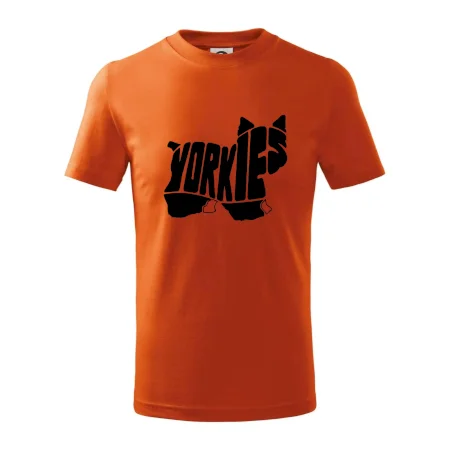 Jorkšírský teriér - Yorkie - Nápis v těle