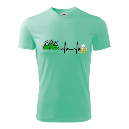 EKG z hor na pivo