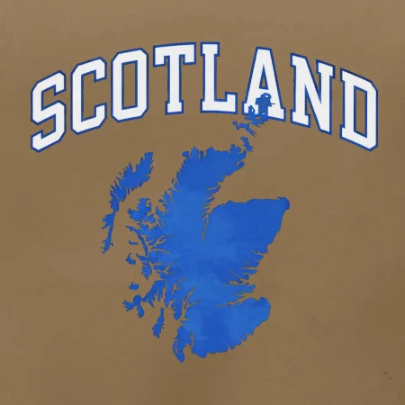Scotland nápis s mapou