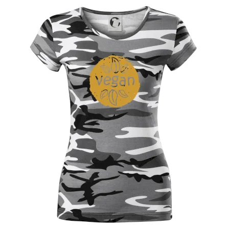 Vegan hnědá kruh