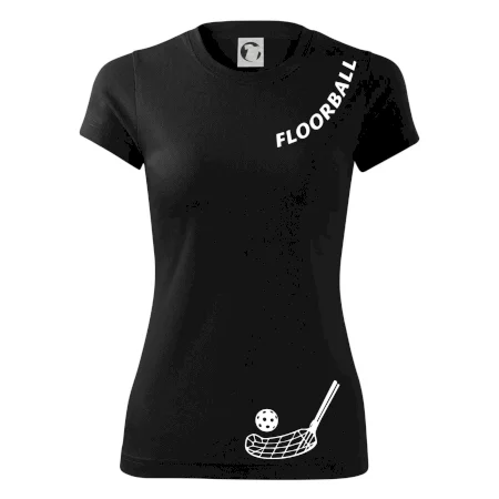 Floorball nápis šikmo