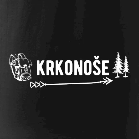Krkonoše nápis