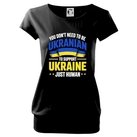 You don't need to be Ukrainian to support Ukraine just human