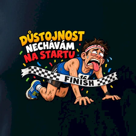 Běžec důstojnost nechávám na startu