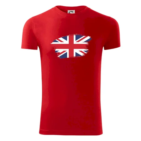 Britská vlajka roztrhaná