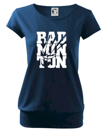 Badminton nápis