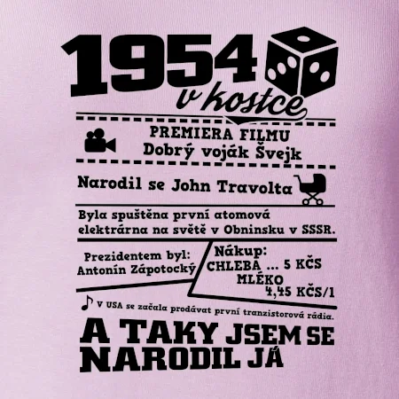 1954 v kostce