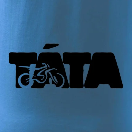 Táta nápis - motorka enduro