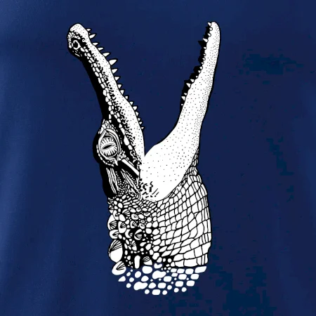 Krokodýl kreslený (Pecka design)