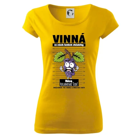 Vinná réva odsouzena Rulandské šedé