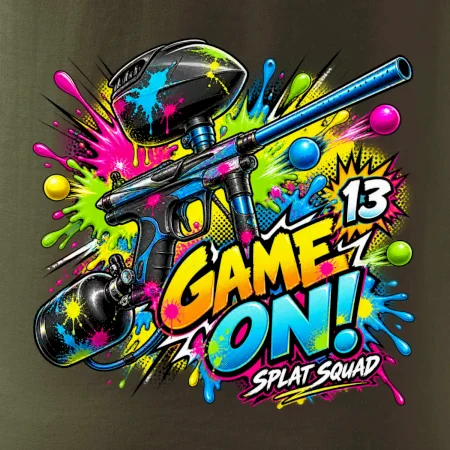Barevná exploze game on paintball