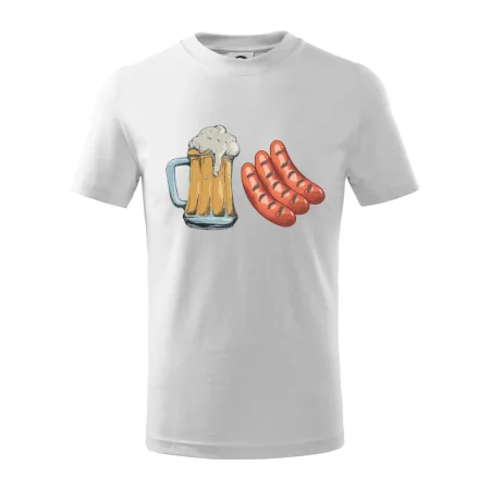 Pivo a klobása