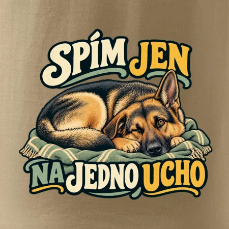 Spím jen na jedno ucho - vlčák