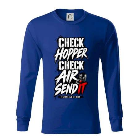 Kontrola zásobníku check hopper air paintball