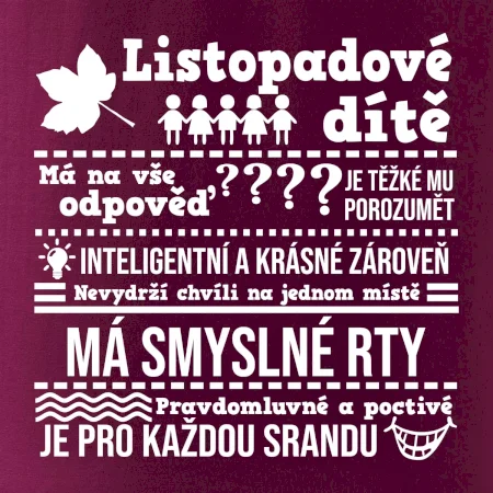 Narozeniny listopad