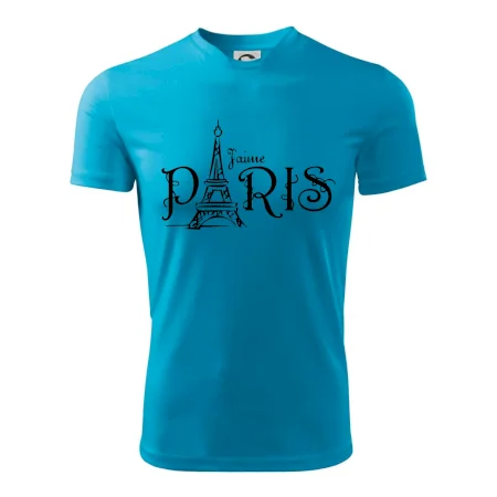 Paris nápis Eiffelovka rovný