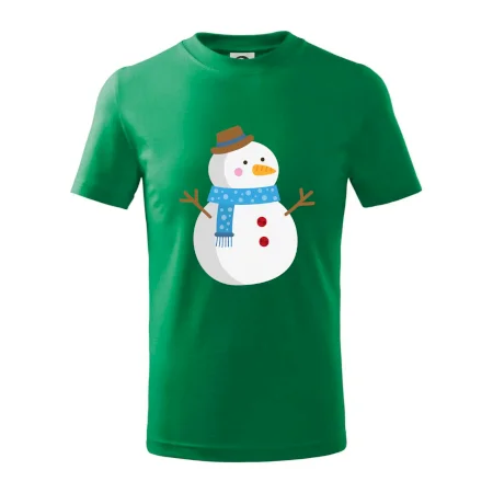 Sněhulák se šálou