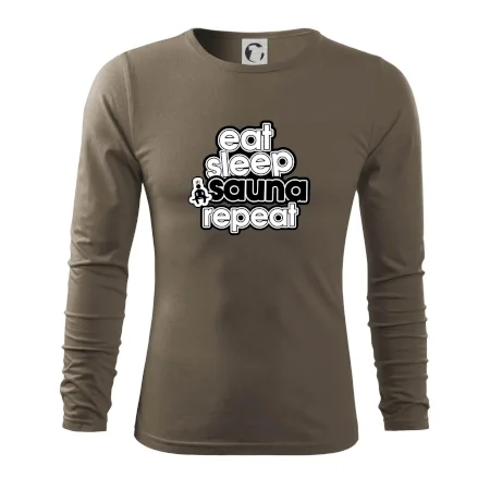 Eat sleep sauna repeat