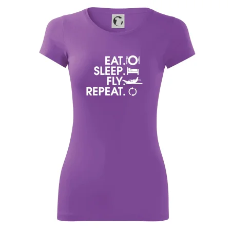 Eat sleep fly repeat