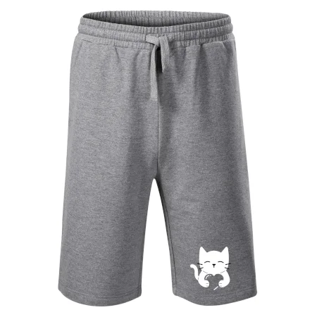 Kočka drží srdce
