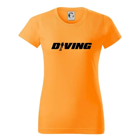Diving nápis potápěč