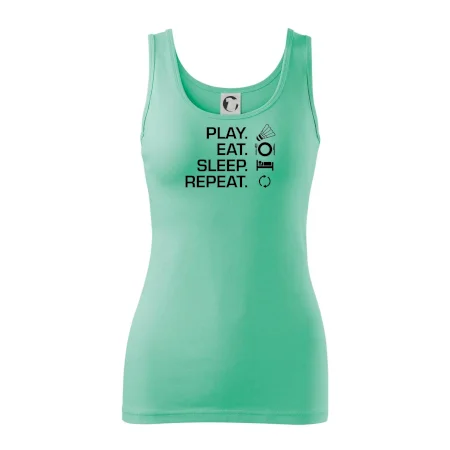 Play Eat Sleep Repeat badminton
