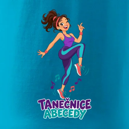 Běžecká tanečnice abecedy