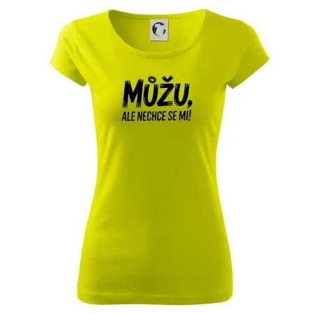 Můžu, ale nechce se mi