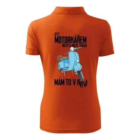 Být motorkářem nebyla moje volba skútr