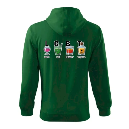 LGBT -  Likér, Gin, Brandy, Tequila