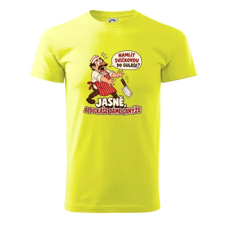 Svíčková do guláše a lanýže do kaše