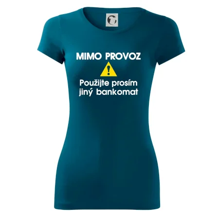 Mimo provoz - použijte jiný bankomat
